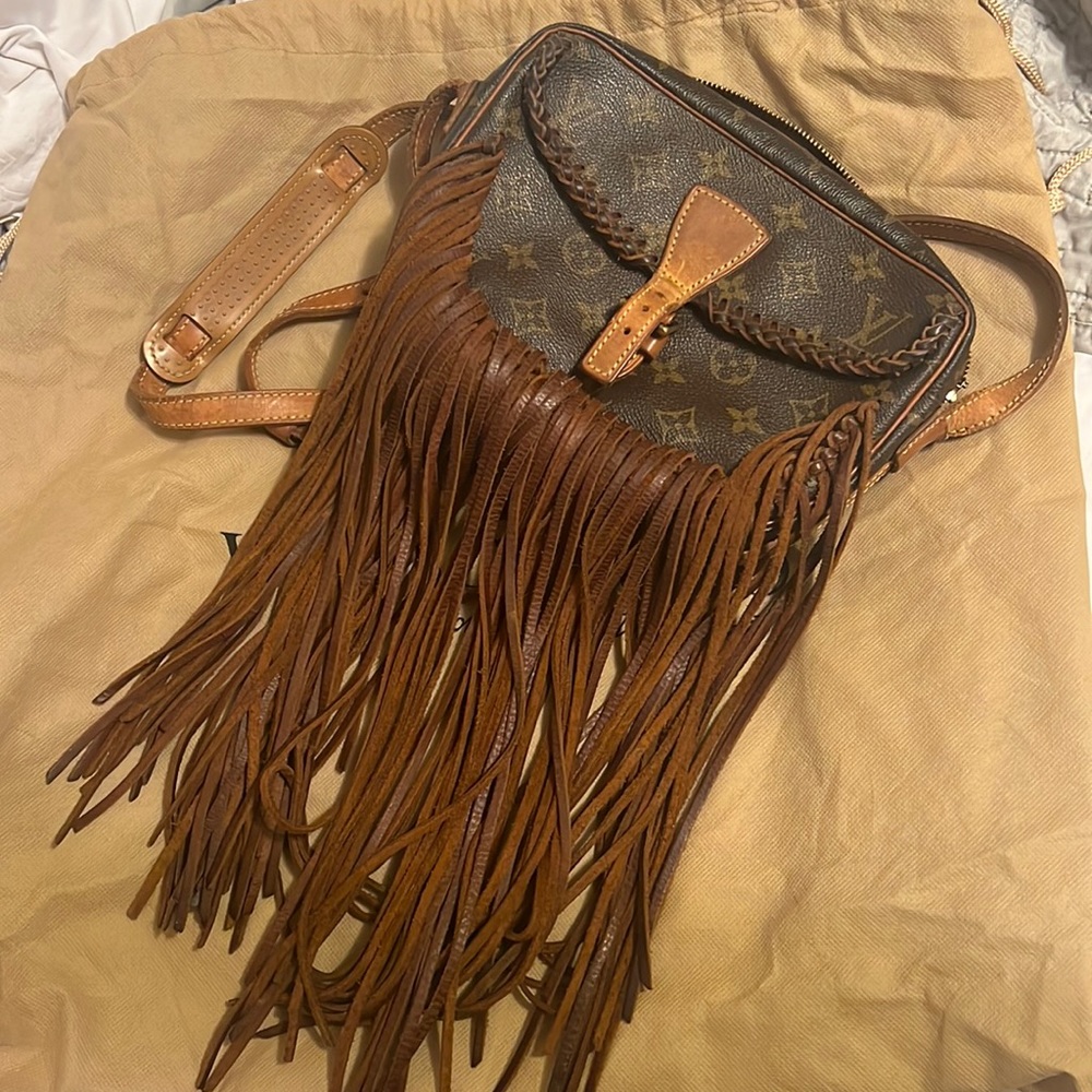 AUTHENTIC LOUIS VUITTON June fille Bag *revamped by Vintage Boho loves louis**
